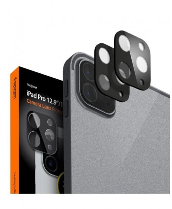 Spigen iPad Pro 12.9" / 11" (2021/2020) Full Cover Camera Lens Screen Protector 2-Pack
