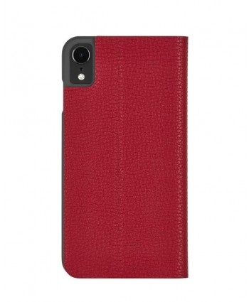 Case-Mate Barely There Folio for iPhone XR (Cardinal)