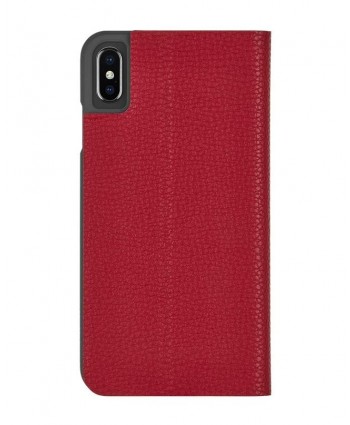 Case-Mate Barely There Folio for iPhone Xs Max (Cardinal)