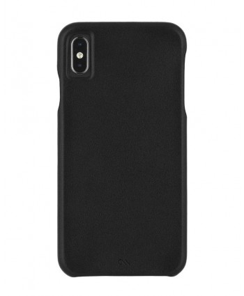 Case-Mate Barely There Leather for iPhone Xs Max (Black)