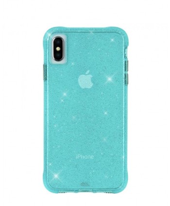 Case-Mate Sheer Crystal Case for iPhone Xs Max (Teal)