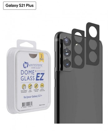 Whitestone EZ Dome Glass Camera Lens Protector for Galaxy S21 Plus (2-Pack)