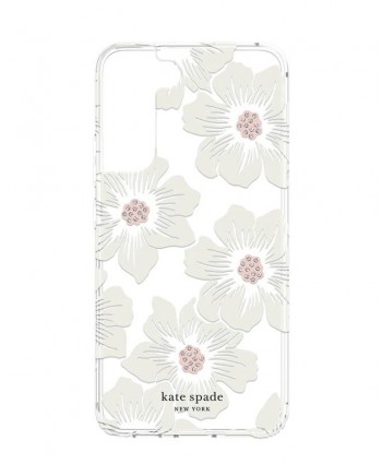 Kate Spade Galaxy S22 Plus Case Hardshell (Hollyhock Floral)