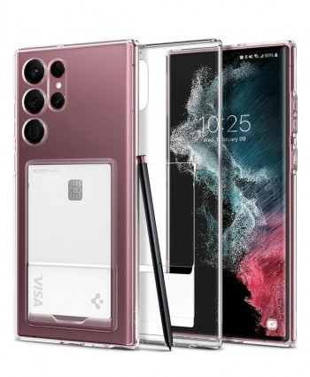 Spigen Galaxy S22 Ultra 5G Case Crystal Slot