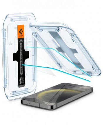 Spigen Galaxy S24 Screen Protector GLAS.tR EZ Fit (2-Pack)