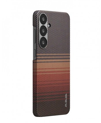 PITAKA Galaxy S25 Plus Tactile Woven Case (Sunset)