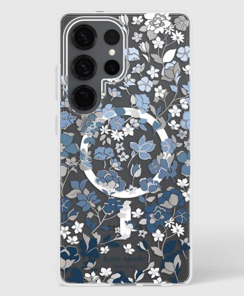 Kate Spade Galaxy S25 Ultra MagSafe Case (Flowerbed Blue)