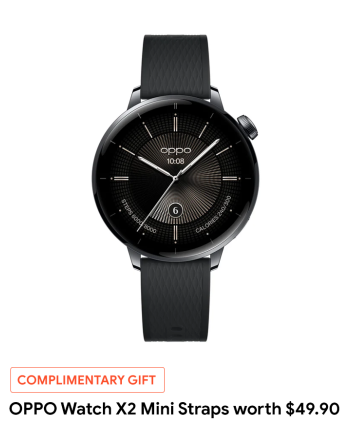 OPPO Watch X2 Mini (Nebula Black)