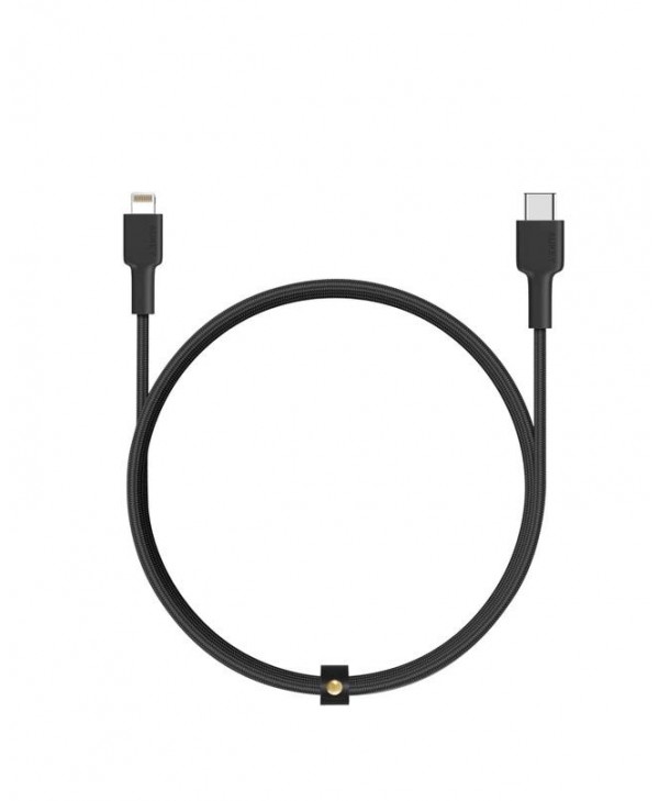 Aukey CB-CL1 Braided Nylon USB-C to Lightning Cable (1.2m)