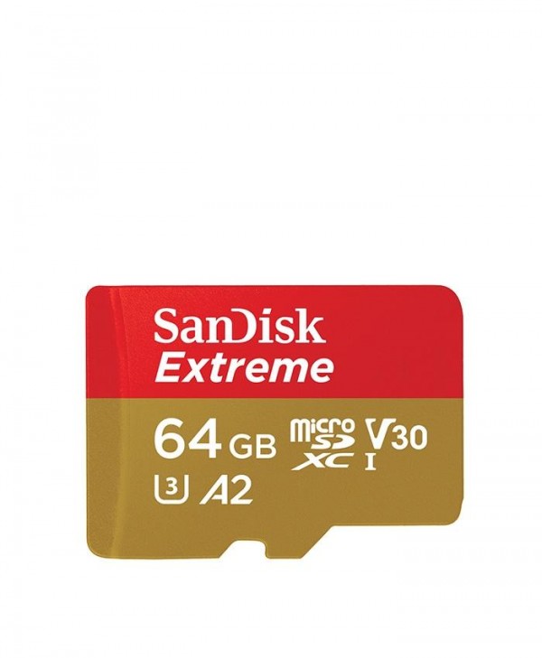 Sandisk Extreme microSD A2 Card (64GB)