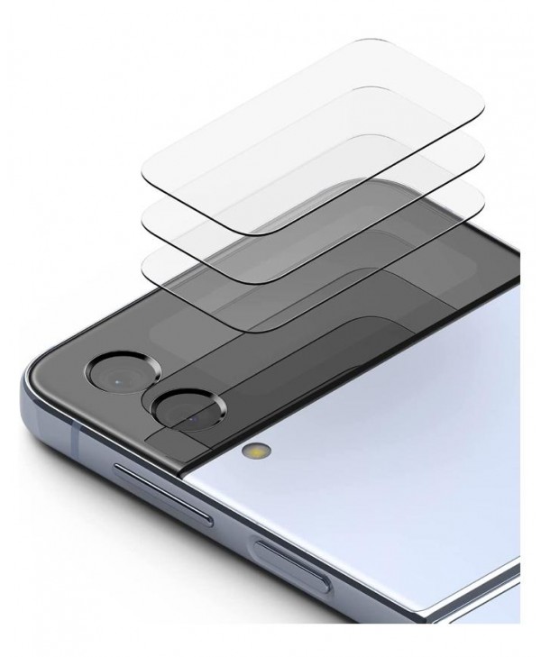 Ringke Galaxy Z Flip 4 Cover Display Tempered Glass (3-Pack)