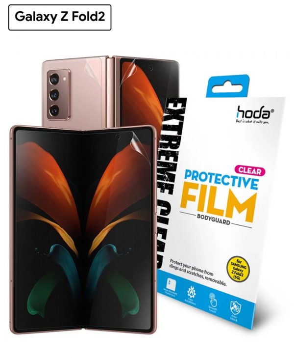 HODA Extreme Protective Film for Galaxy Z Fold 2 (Clear)