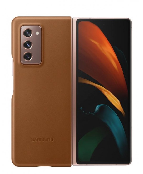 Samsung Leather Cover for Galaxy Z Fold2