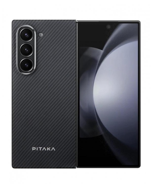PITAKA Galaxy Z Fold 6 MagEZ Case 5 (Black/Grey Twill)