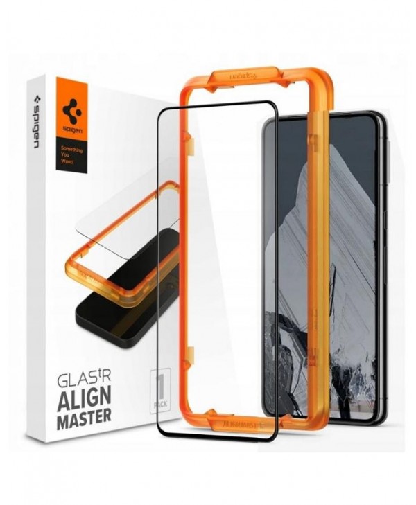 Spigen Glass EZ Fit Optik 2 Pack Black Google Pixel 7a - Glass Screen  Protector