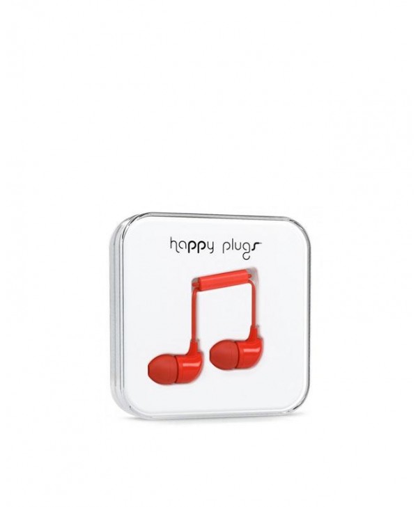 Happy Plugs In-Ear (Red)