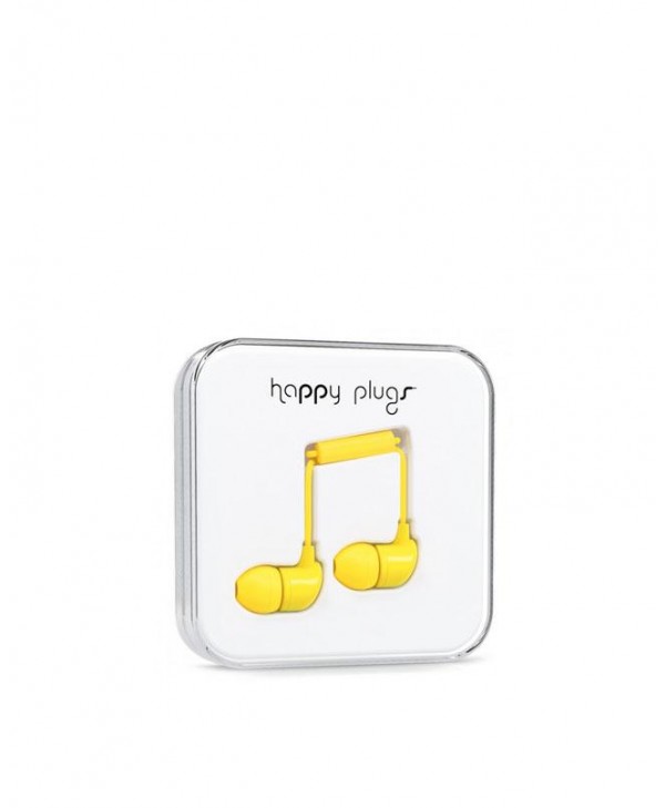Happy Plugs In-Ear (Yellow)