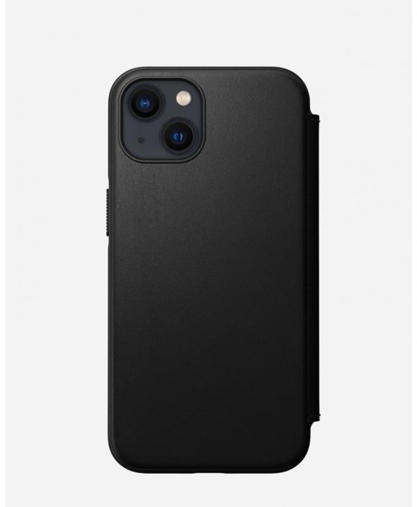 Nomad iPhone 13 case Modern Leather Folio (Black)