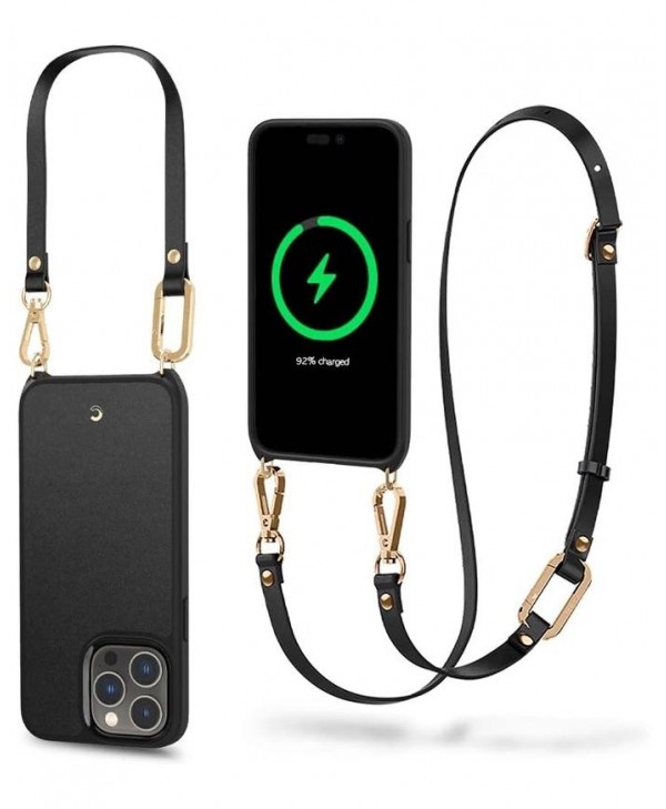 CYRILL iPhone 14 Pro Max Case Classic Charm Mag (Black)