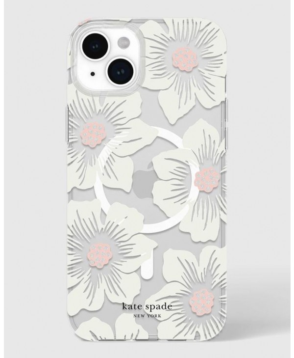 Kate Spade Defensive Hardshell Case with MagSafe for iPhone 14 AND iPhone  13 - Scattered Flowers