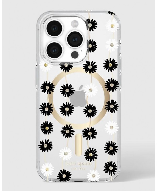 Kate Spade iPhone 15 Pro MagSafe Case (Daisy Chain)