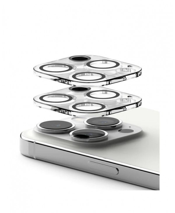 Ringke iPhone 15 Pro / 15 Pro Max Camera Protector Glass (2 Pack)