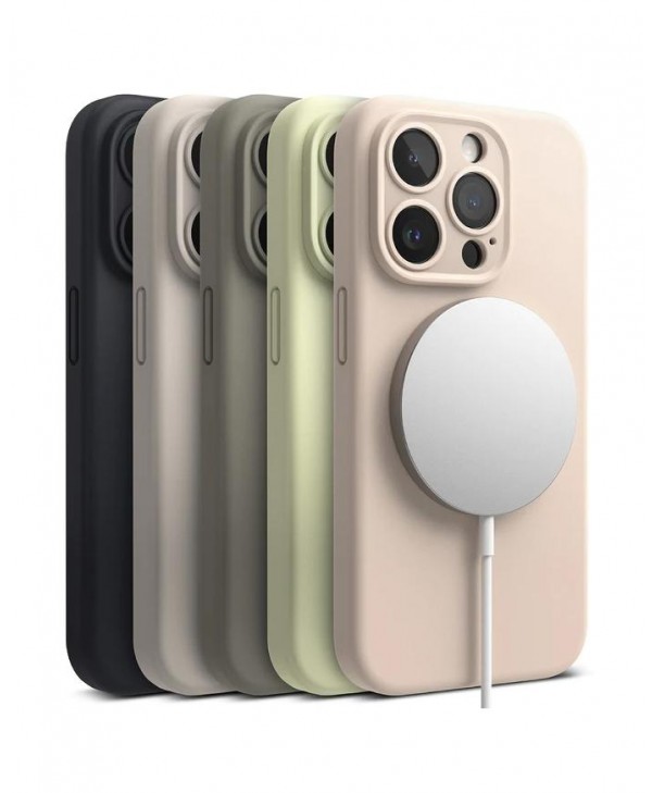 Ringke iPhone 15 Pro Case - Silicone Magnetic