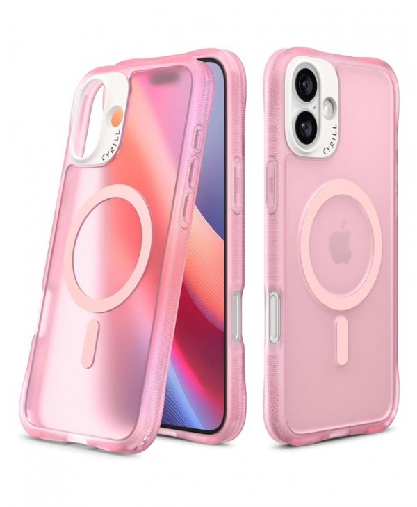 CYRILL iPhone 16 Case UltraSheer Mag (Pink)