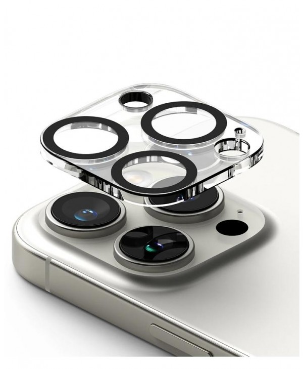 Ringke iPhone 16 Pro / 16 Pro Max Camera Protector Glass (2 Pack)