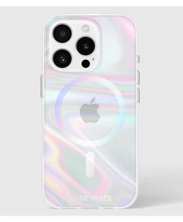 Case-Mate iPhone 16 Pro MagSafe Case (Soap Bubble)