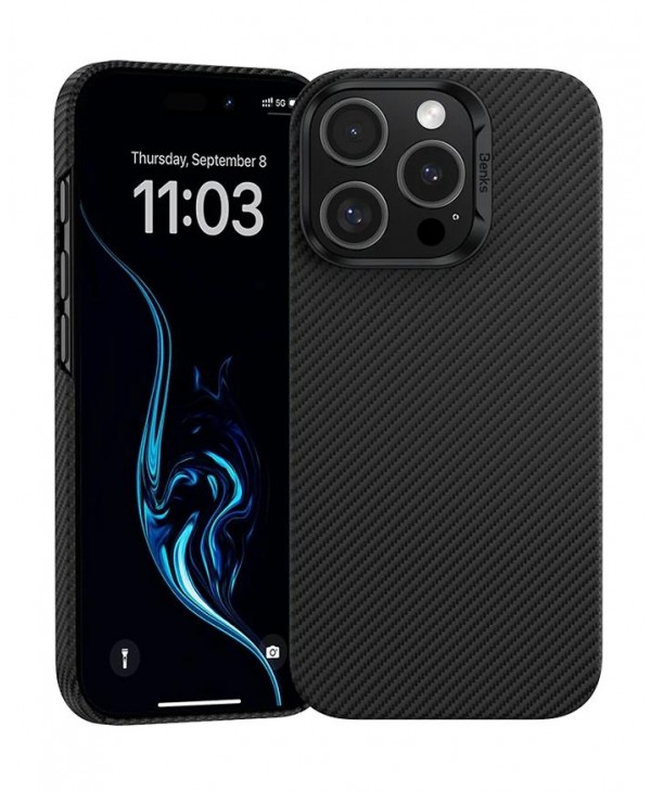 Benks iPhone 16 Pro Max ArmorAir Case built with Kevlar® 600D