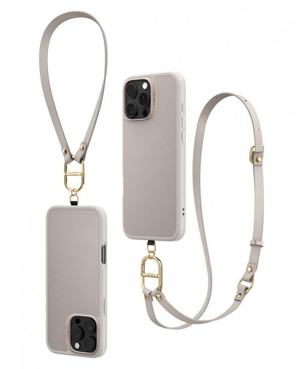 CYRILL iPhone 16 Pro Case Kajuk Mag Charm Set (Cream)
