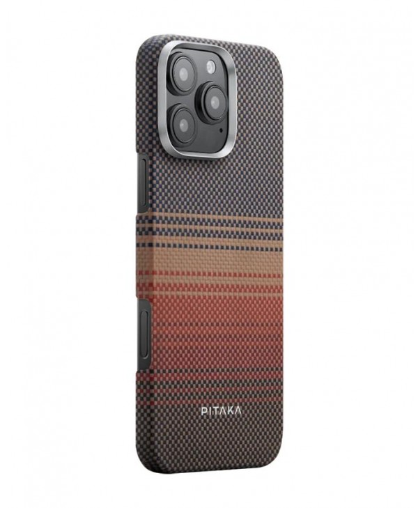 PITAKA iPhone 16 Pro Max Tactile Woven Case (Sunset)