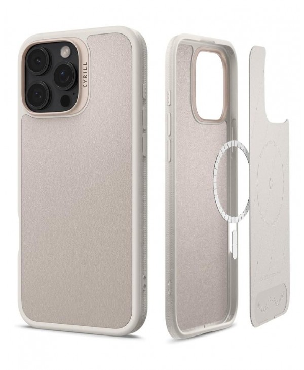 CYRILL iPhone 16 Pro Max Case Kajuk Mag (Cream)