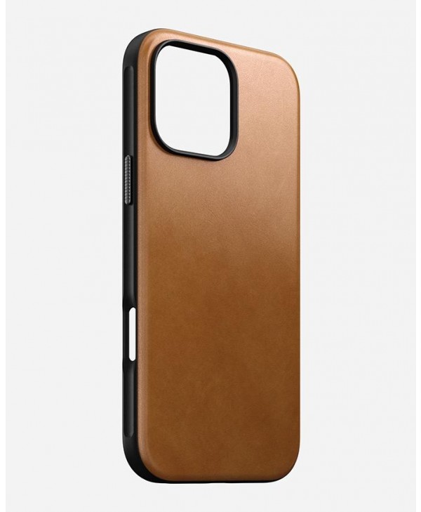 Nomad iPhone 16 Pro Max Modern Leather MagSafe Case