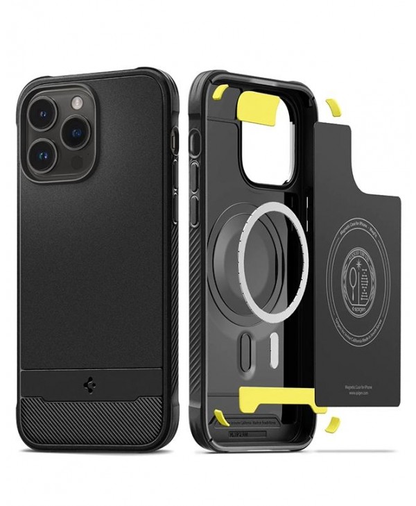 Spigen iPhone 14 Pro Case Rugged Armor (MagFit)