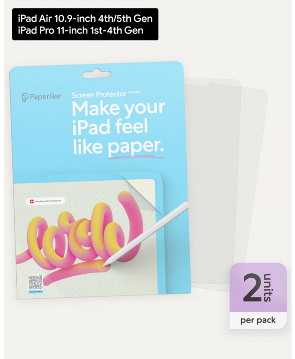 Paperlike Screen Protector for iPad Pro 11-inch / iPad Air 10.9-inch