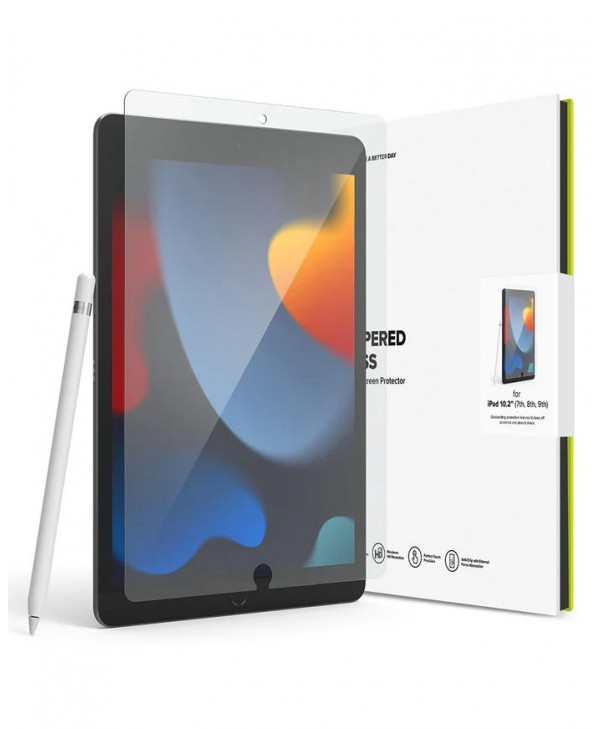 Ringke iPad 10.2 7/8/9th Gen Screen Protector - Tempered Glass