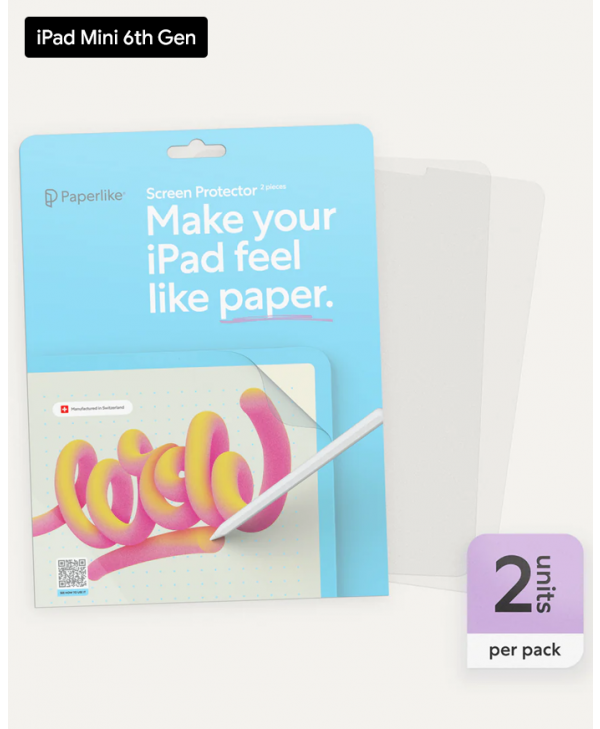 Paperlike Screen Protector for iPad Mini 7th/6th Gen