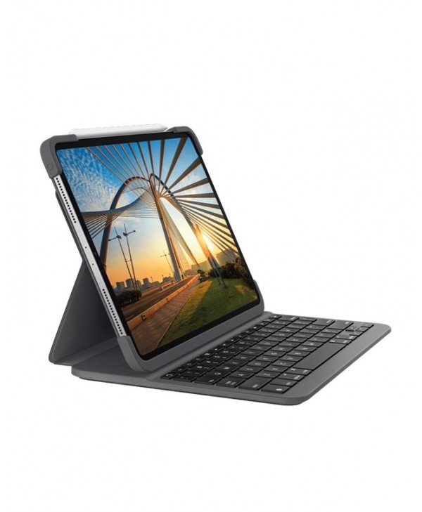 Logitech Slim Folio Pro Keyboard Case for iPad Pro 11-inch 1st, 2nd, 3rd gen