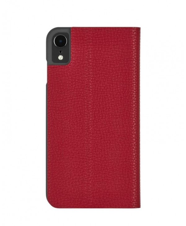 Case-Mate Barely There Folio for iPhone XR (Cardinal)