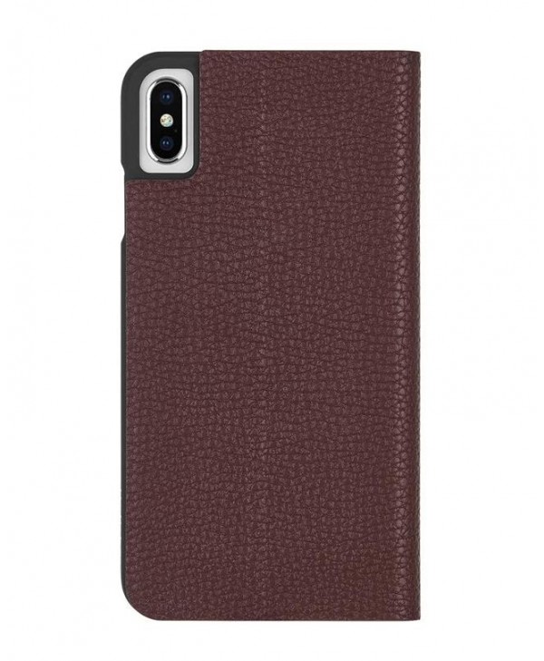 Case-Mate Barely There Folio for iPhone Xs Max (Brown)