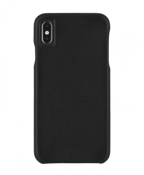 Case-Mate Barely There Leather for iPhone Xs Max (Black)