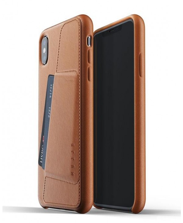 Mujjo Full Leather Wallet Case for iPhone Xs Max