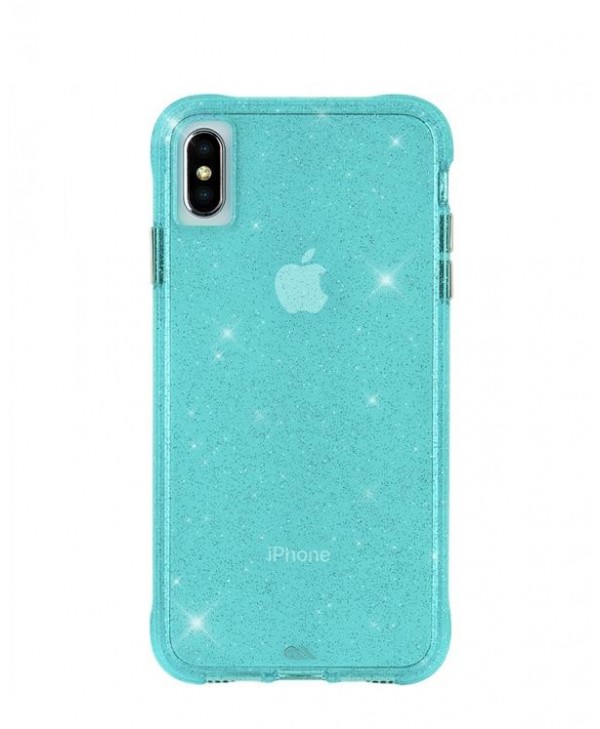 Case-Mate Sheer Crystal Case for iPhone Xs Max (Teal)