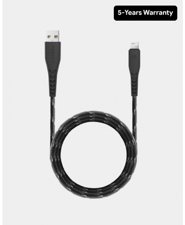 Energea NyloFlex USB-A to Lightning Cable (1.5M)