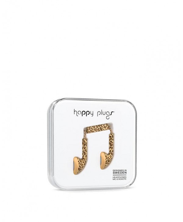 Happy Plugs Earbud (Leopard)