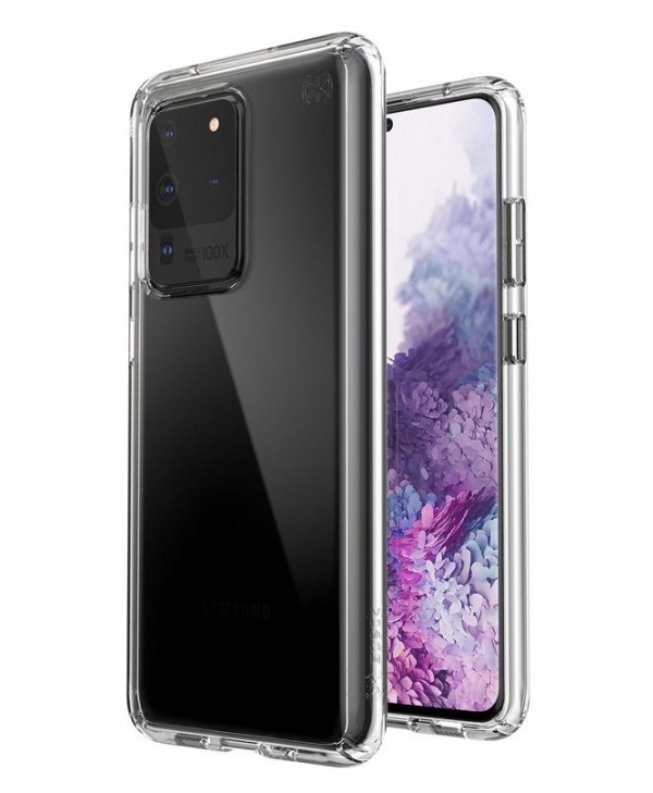 Speck Presidio Perfect-Clear Galaxy S20 Ultra case