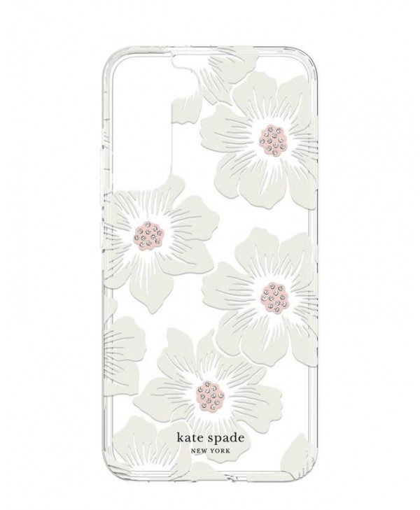Kate Spade Galaxy S22 Plus Case Defensive Hardshell (Hollyhock Floral)