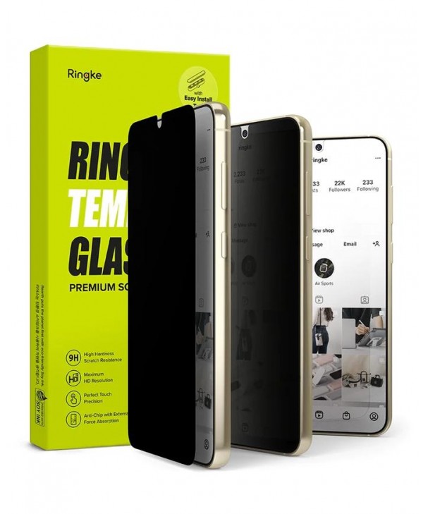 Ringke Galaxy S23 Plus Screen Protector - Privacy Glass